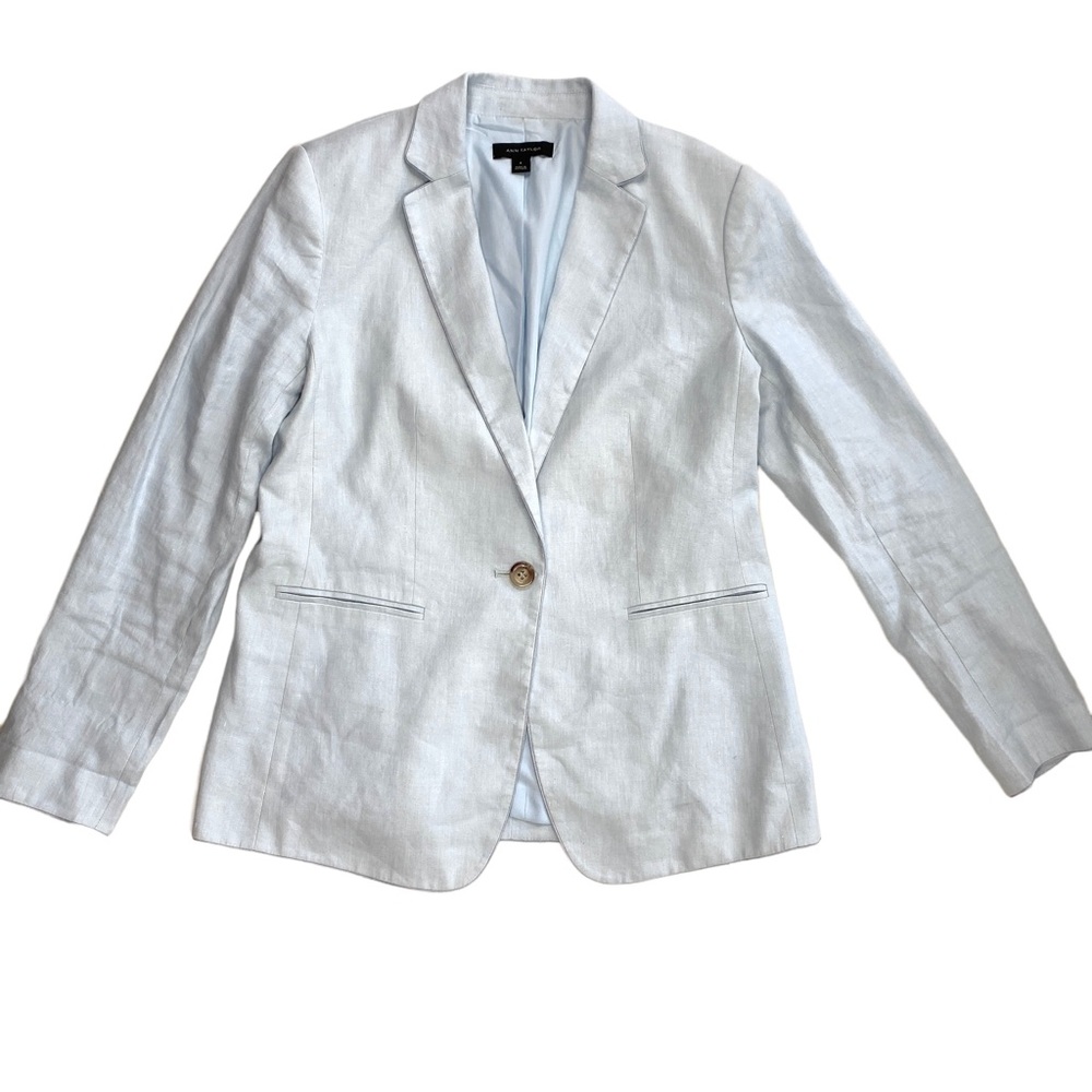 Ann Taylor linen blazer